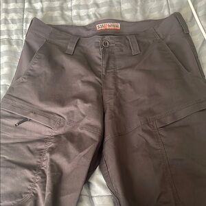 5.11 Tactical Gray Cargo Pants Durable Outdoor Wear